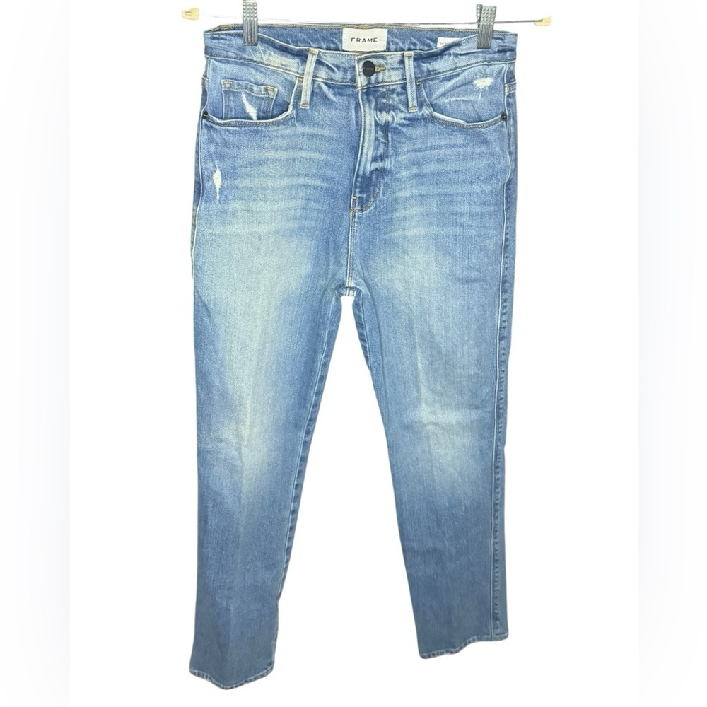 Frame Le Sylvie High Waist Slender Straight Leg Jean - Picture 2 of 6